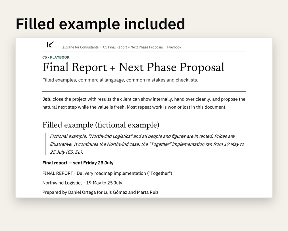 Preview 3 of Final Report + Next Phase Proposal